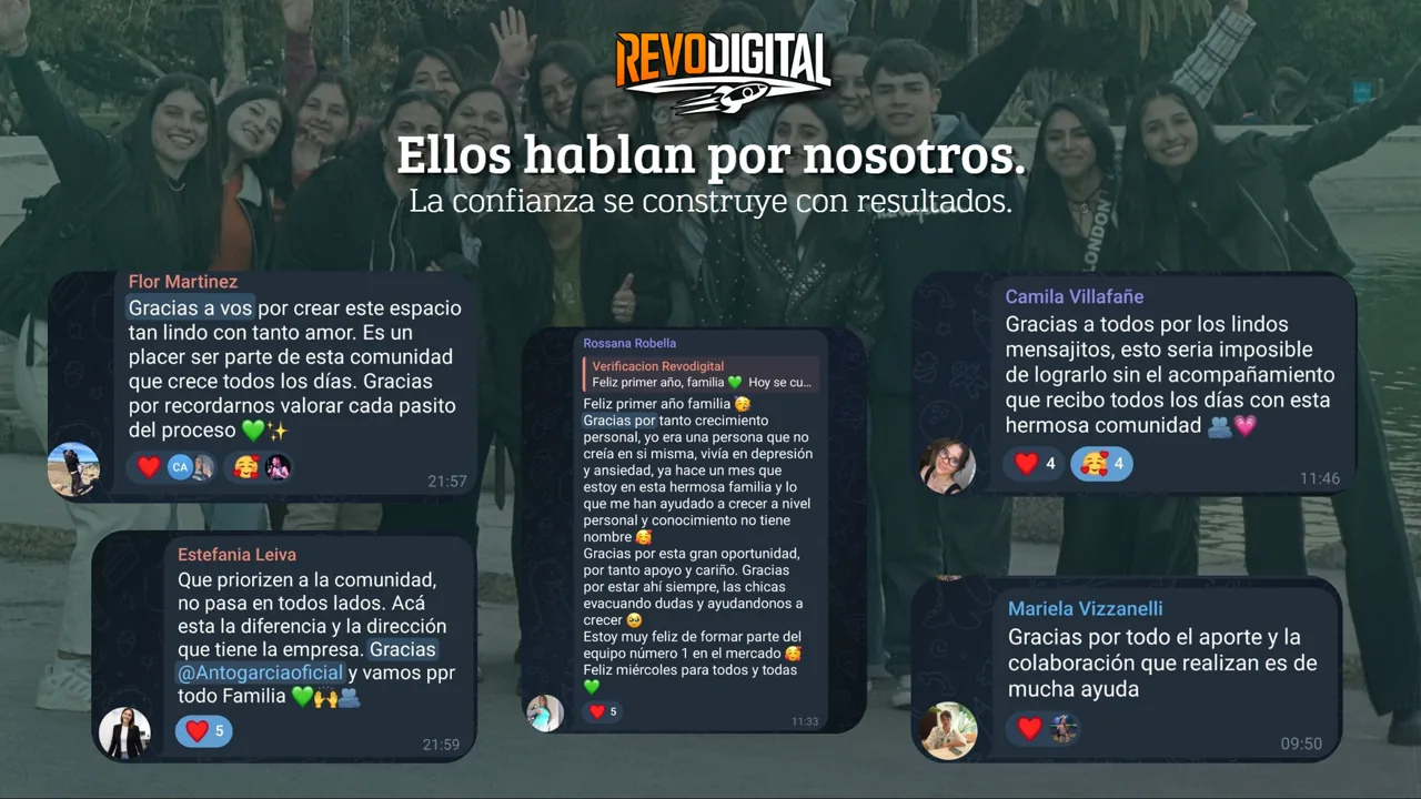 Comunidad activa por grupos